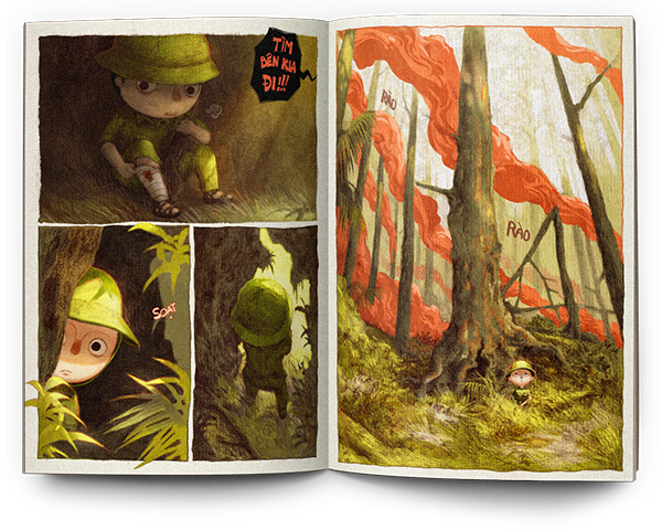 CAM Bao Tin comic the little soldier