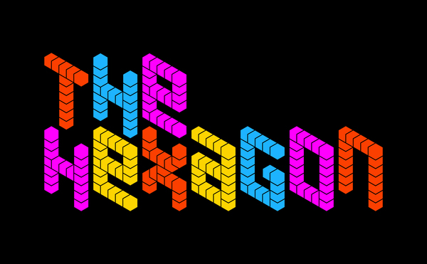 The Hexagon The Hexagon Space The Hexagon Logo Contest HexagOn Yer Jock Logo Contest! Baltimore Bmore Hexagons geometry Logo Design modular font weekends RaRahPhoto Carlos Vigil Super Rad Design SRD