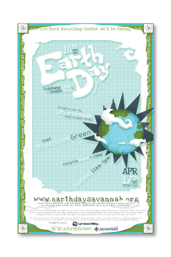 Poster Design ILLUSTRATION  Womens March charity concert earth day typography   vote