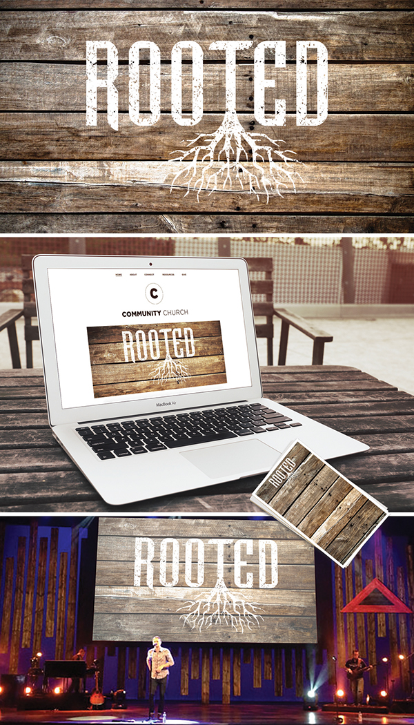 Rooted Sermon Series on Behance