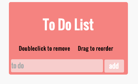 to do list Website