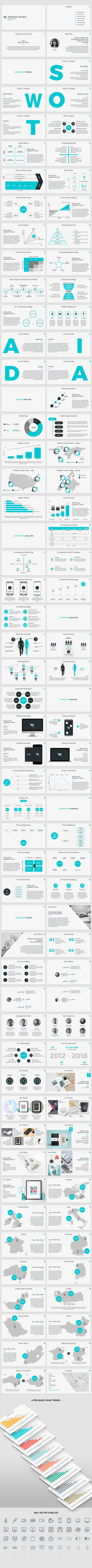marketing   Project Plan Proposal Powerpoint Keynote Toolbox best trend template