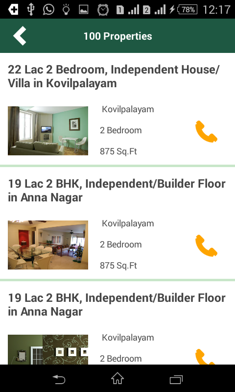 Property Mobile App android ios