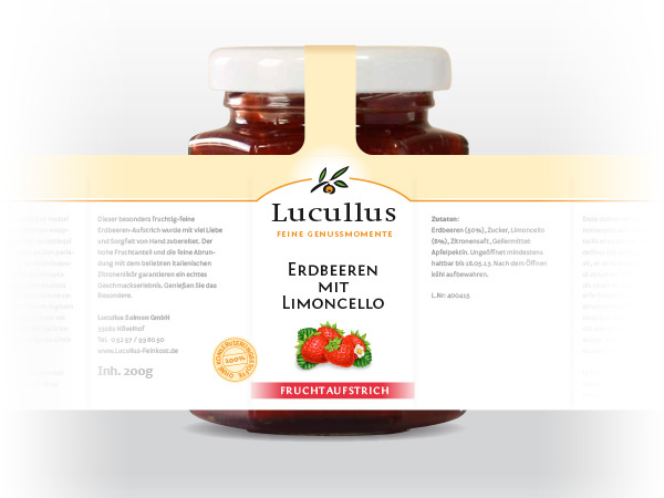 marmelade  jam package design  logodesign Corporate Design