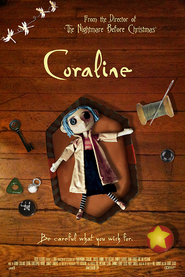 Images of Coraline Movie Poster - #rock-cafe