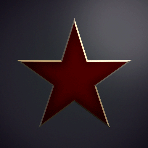 star gif light red