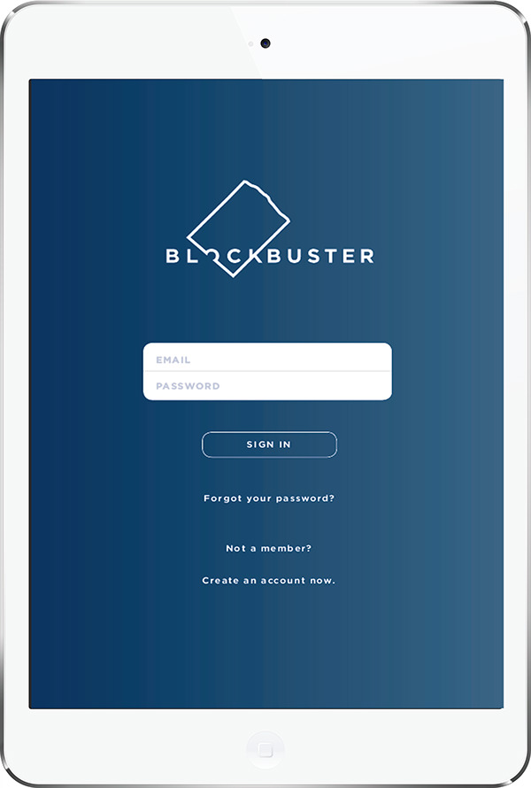 blockbuster Rebrand University Project