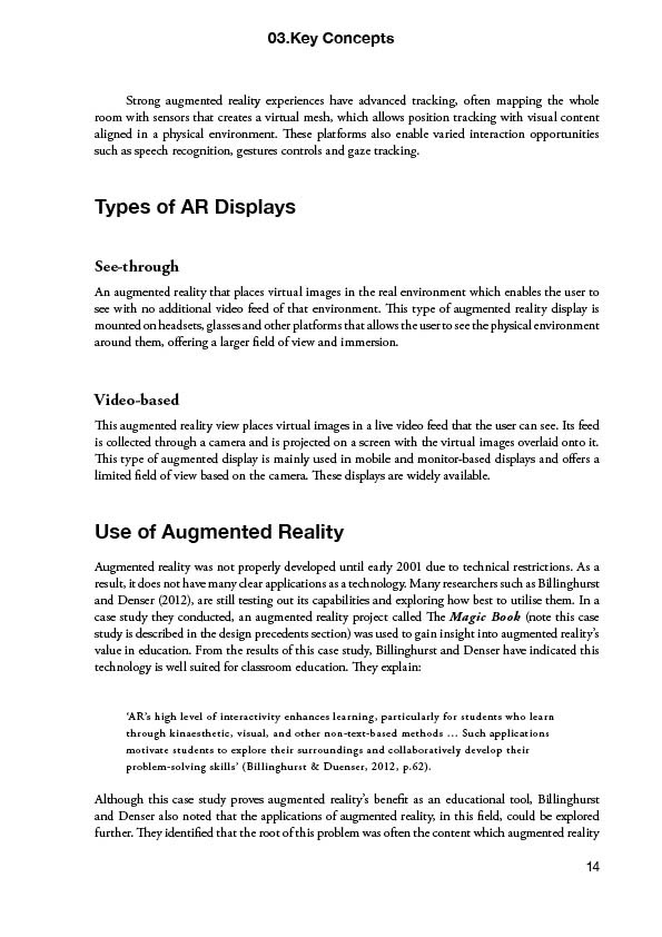 augmented reality thesis titles