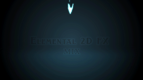 2D cartoon effects elemental energy exploisions fire Flash fx hand drawn mix smoke sparks water