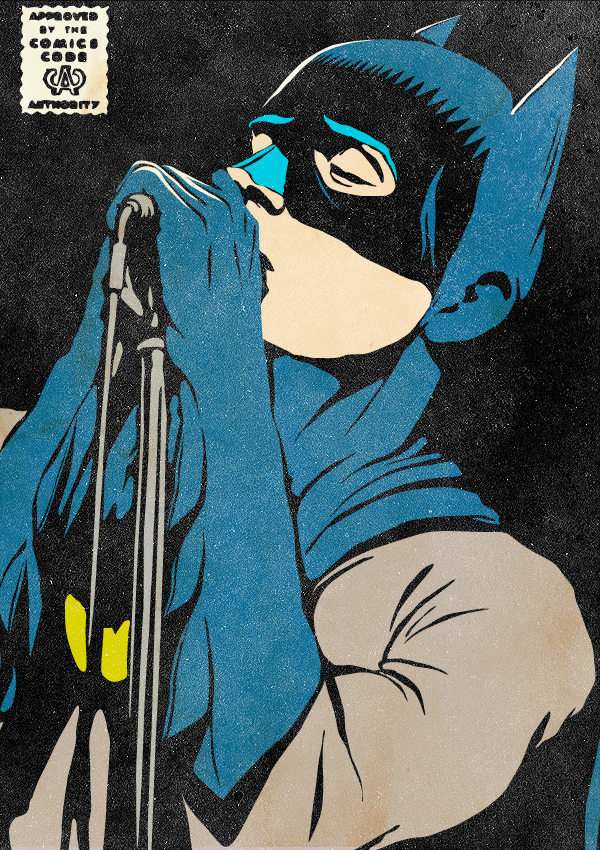batman joy division comics dark knight mashup post-punk