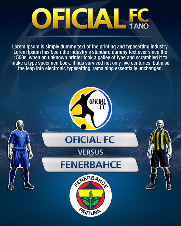 logo team soccer oficial fc vector Design Graphic blue yellow White gray soccer football futebol sport Esporte