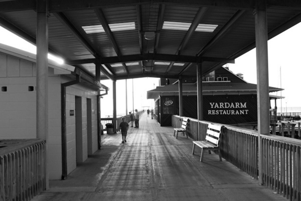 fairhope alabama Fairhope Pier matt gates matt gates black black and white