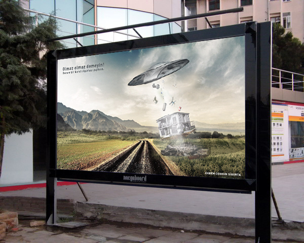 Dergi magazine bilboard megalayt omeruysal ömer uysal ad ad work spaceship Konya konya reklam