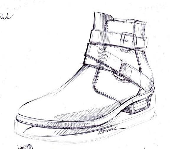 footwear shoe design footwear design ID industrial design  product design  shoe sketch sketch copic markers