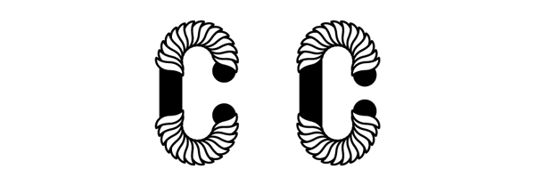 type font logo baroque berlin graphic old Retro Display