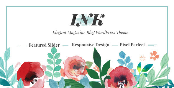wordpress theme blog and magazine themeforest blog template magazine template pastel design