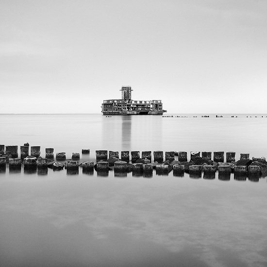 fine art Contemplations baltic sea sea long exposure black & white bw b&w black and white mac oller