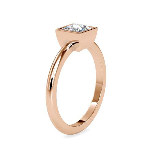 14k Advertising  beauty design Fashion  gold jewelry post ring Rose Gold