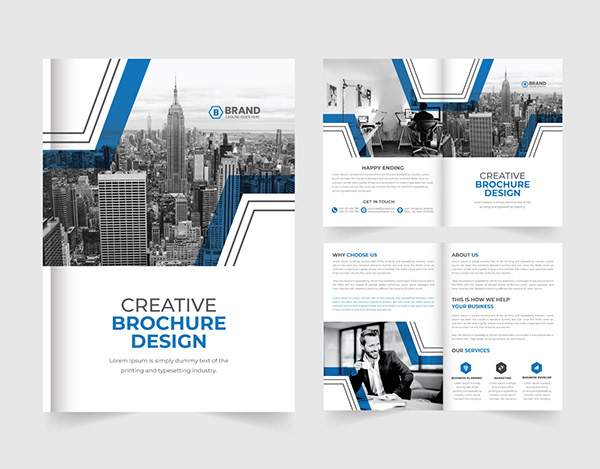 Creative business brochure, company profile design