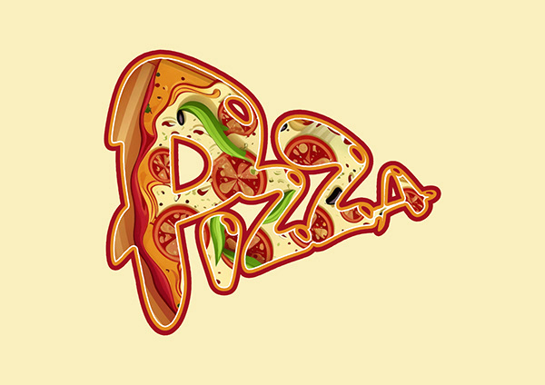 Pizza Typography