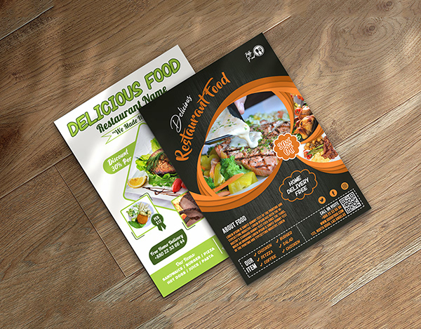 Restaurant Flyer or Food Flyer Design