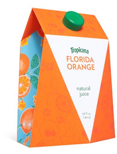 Tropicana Orange Juice Juice Carton Juice Packaging juice box Portfolio Center Tropical beverage florida