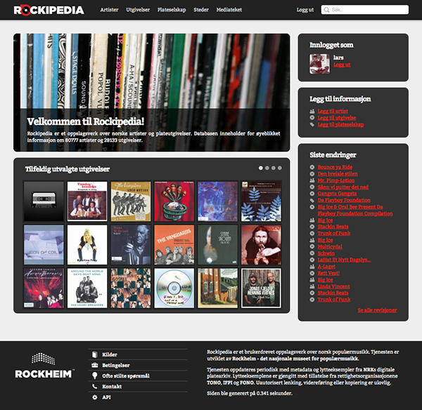 popular music Encyclopedia norwegian