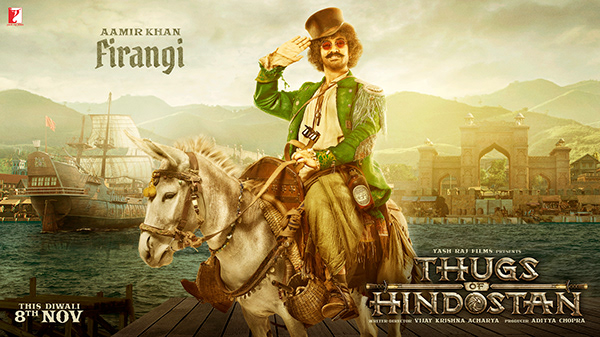 THUGS OF HINDOSTAN Aamir Khan Character Poster