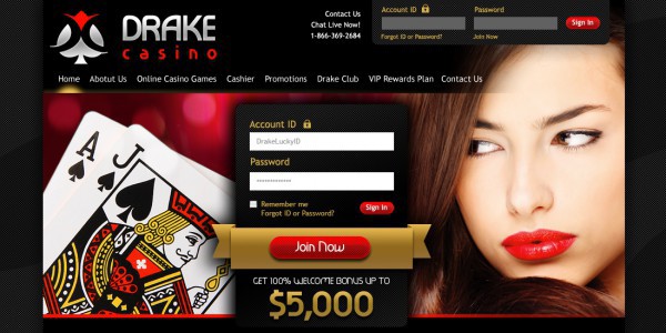 online casino drake casino casino web design Identity Design Logo Design logo sketches banner design