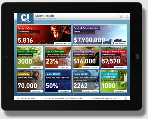 Citizen Insight iPad  app  ipad app