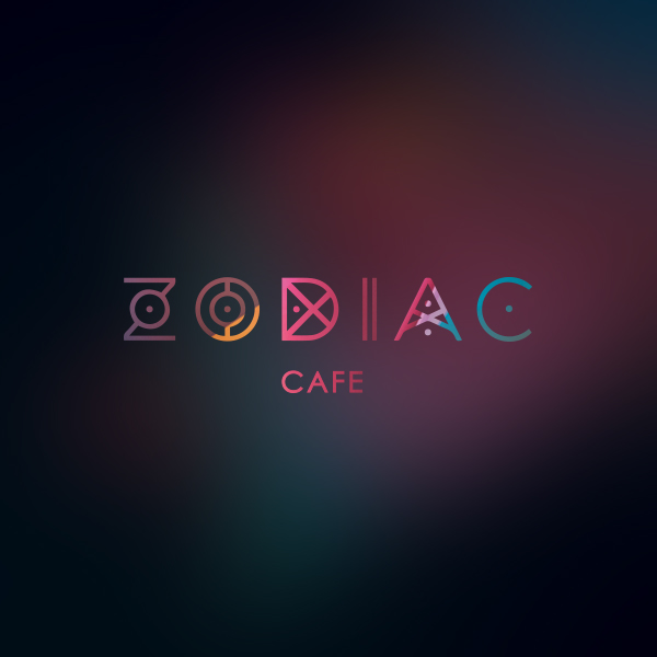 brand logo identity cafe Russia лого stars zodiac