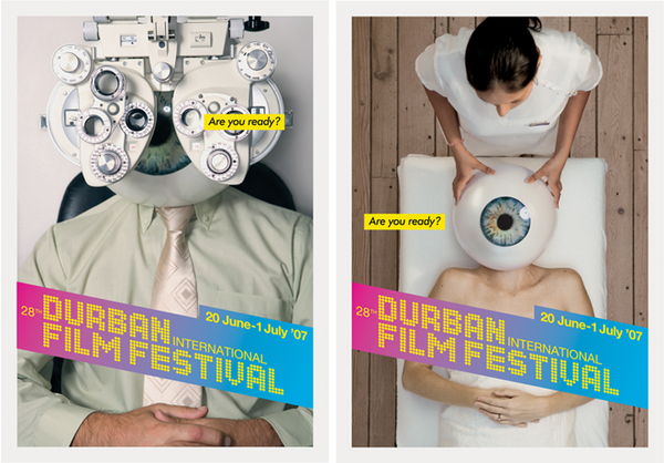 Poster Design film festival eyeball