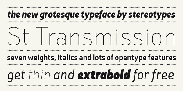 typeface design Free font myfonts.com