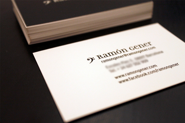 ramón gener opera en texans print design business card branding personal marca personal redes sociales Blog comunidad online