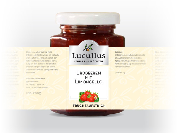 marmelade  jam package design  logodesign Corporate Design
