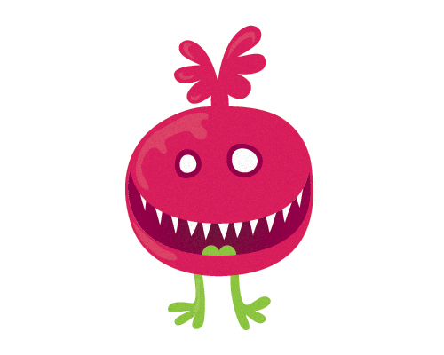 Character characters Illustrator creatures monster monsters cute creepy weird Fun funny vector colorful