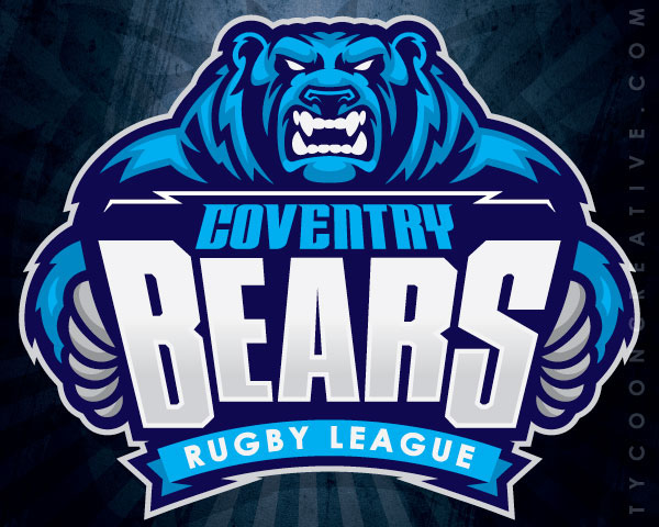 Coventry Bear Rugby Branding