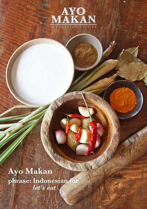 Restaurant Branding Indonesian cuisine menu