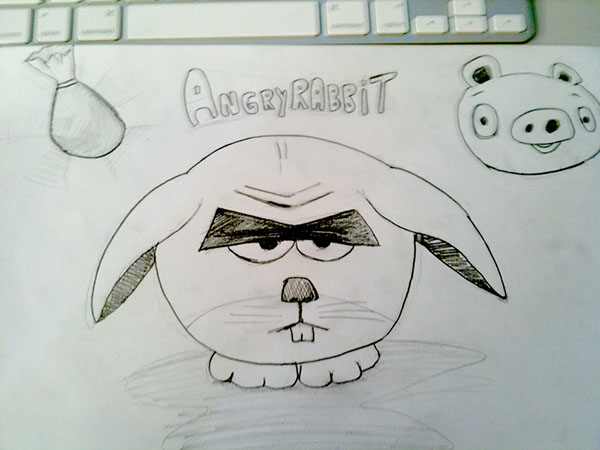 Angry Rabbit // Happy Easter AG2 Pub | Mo