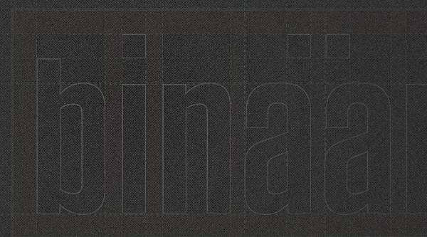 binaar logo development graphic Logo Design pixel binar Web yellow black peter molnar play Powerful funky