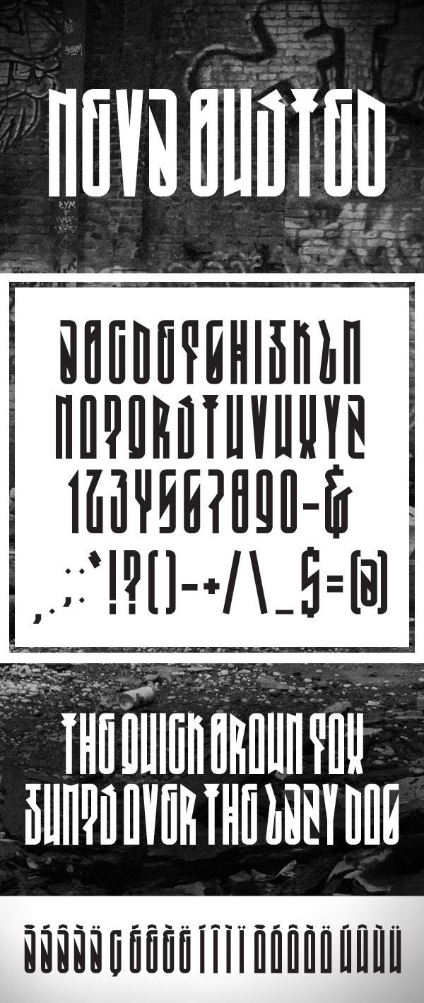 type Typeface font strong block wall PIXO pixação grapixo Valdal são paulo Street Headline experimental