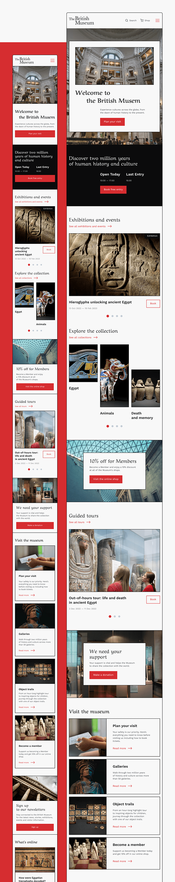 The British Museum / Redesign