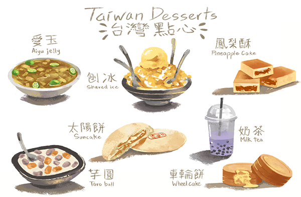 TAIWAN DESSERTS/ FOOD