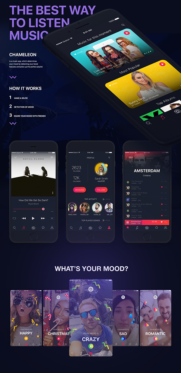 Chameleon App Music