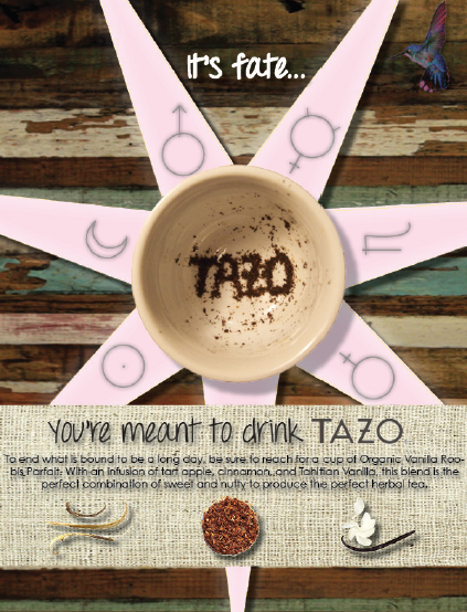tazo brand campaign