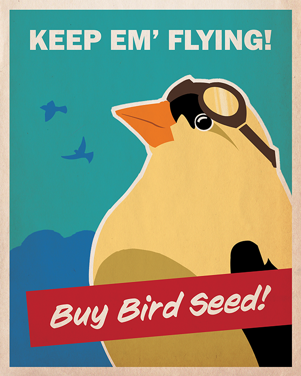 bird World war 2 World War II Propaganda Bird seed Flying