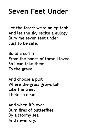Poetry  creative writing