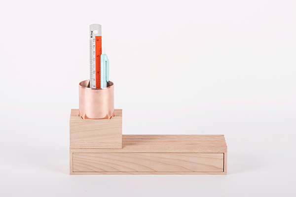 Stationery pencil-case pencil box Pen Holder kit construction set