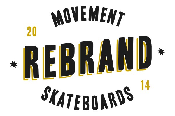 movement skateboards skateboarding logo eagle seattle Rebrand