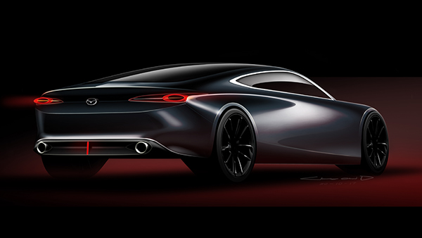 Mazda Vision Luxury Coupe Concept : KODO design directi